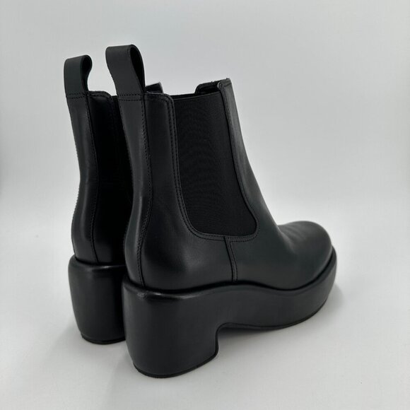 Everlane The Puffa Boot in Black size 8 Chelsea Ankle 3.25" Chunky Platform - Picture 5 of 7
